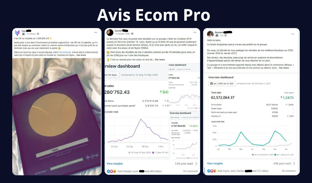 avis clients ecom pro yomi denzel